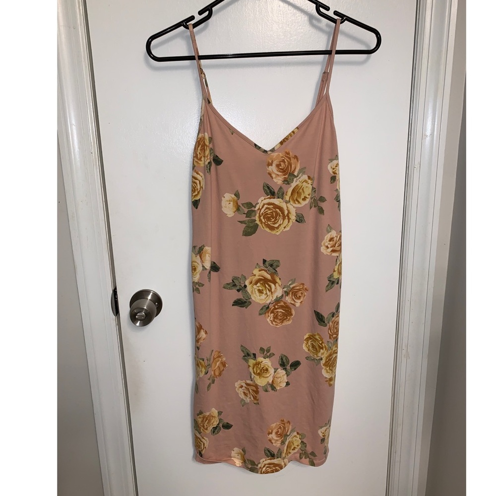 ✨Floral printed dress juniors large